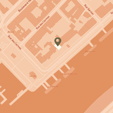 Illustration de la carte pour se rendre au restaurant